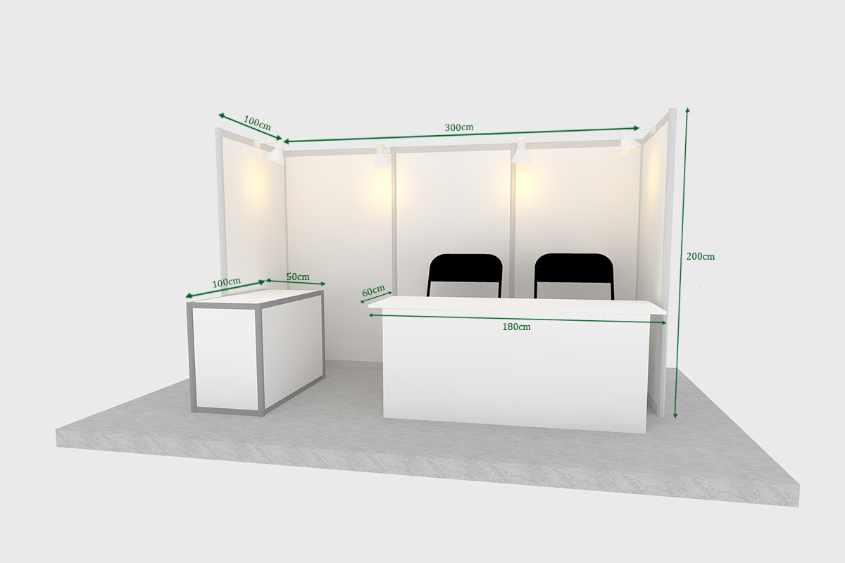 Type D - Company Booth